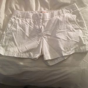 Factory white shorts