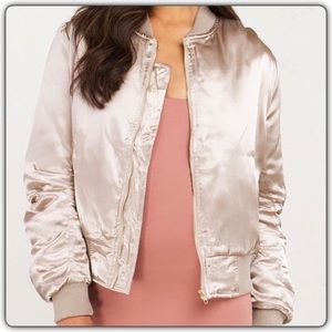 Champagne Nights Bomber Jacket