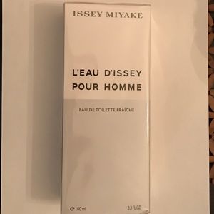 NEW & SEALED L'EAU D'ISSEY POUR HOMME 3.3 fl. oz.