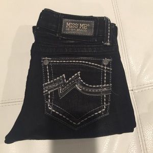 Miss Me black skinny jeans