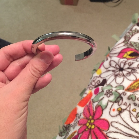 Silver Banana Republic Bangle
