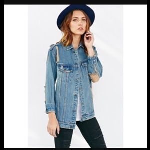 CourtShop X UO Destructed Jacket