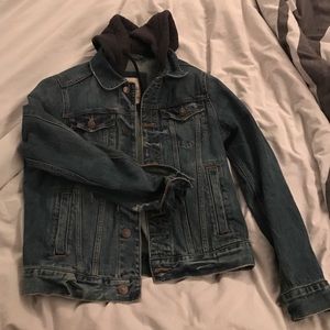 Hooded Jean Jacket