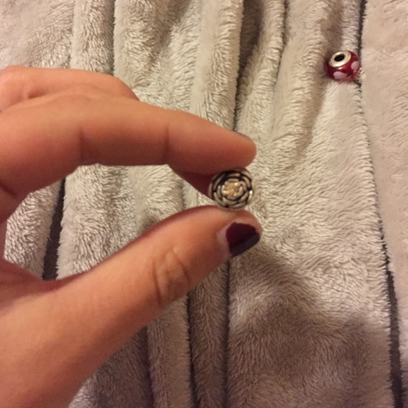 Pandora rose charm