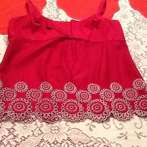 Nice spaghetti straple top.