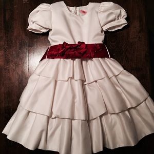 Girl's Christmas Dress sz 24 us 3/4