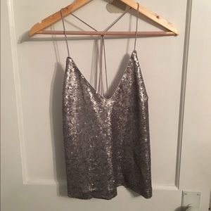 SEQUIN TANK TOP