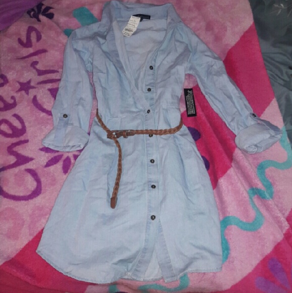 Denim dress