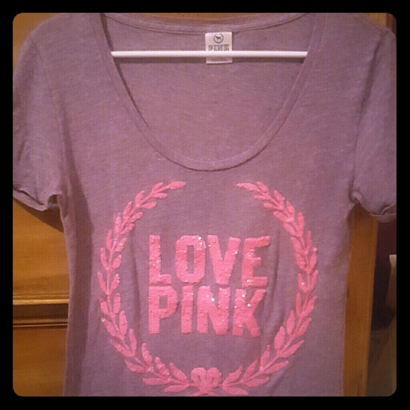 Victoria's Secret Pink Sequin Top