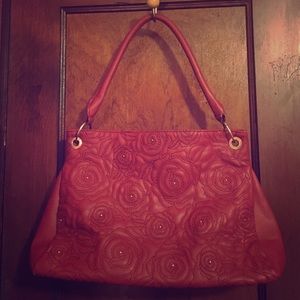 Red rose purse