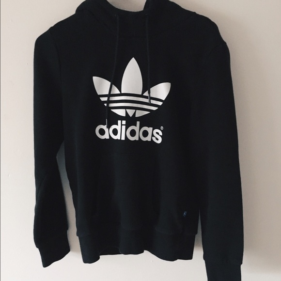 Adidas trefoil hoodie