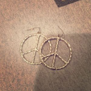 Peace Sign Earrings