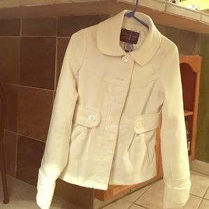 B.B. Dakota cream colored jacket