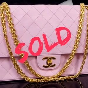 💯 AUTH CHANEL 2.55 CLASSIC FLAP MEDIUM