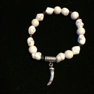 Silpada Fossil Flecks Stretch Bracelet