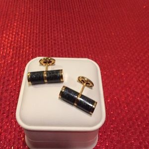 Vintage Jade Cuff Links
