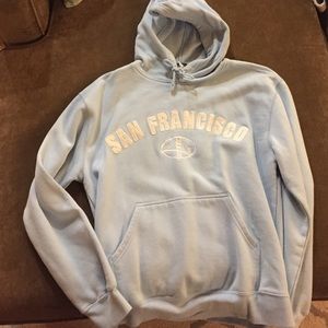 Light blue San Francisco hoodie