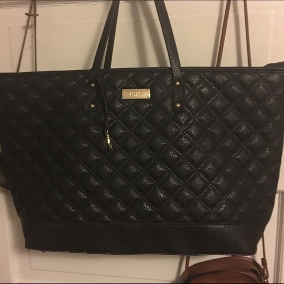 BCBG quilted tote