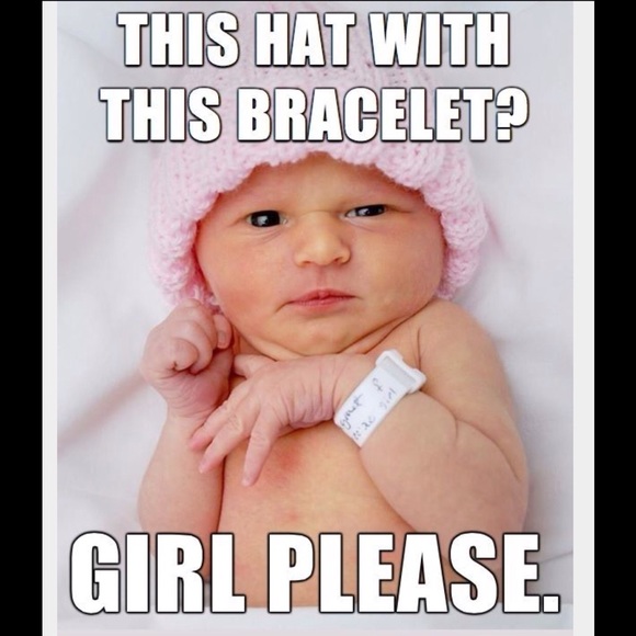 Fashion sense starts early.......