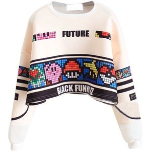 Mario Gamer Crop Top