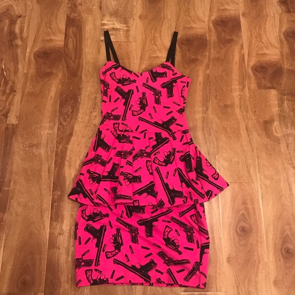 Betsy Johnson gun dress