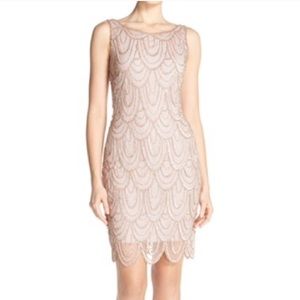 NWT Pisarro Nights size 4 mesh cocktail dress.