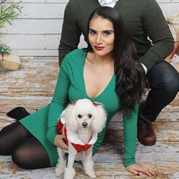 Bebe green dress - Picture 1 of 3