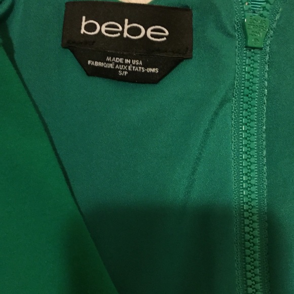 Bebe green dress - Picture 3 of 3