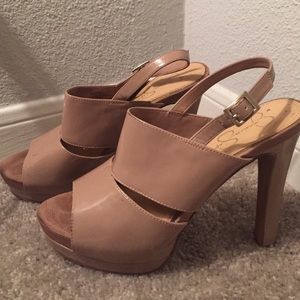 Nude heels