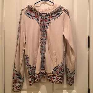 Adorable Lucky Brand Zip Up Hoodie