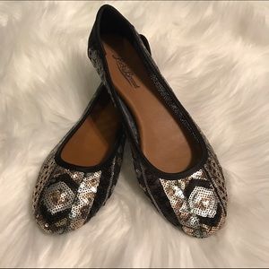 Sequin Ballet Flats "Lucky Brand"