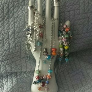 Jewlery..real silver..murano glass..new