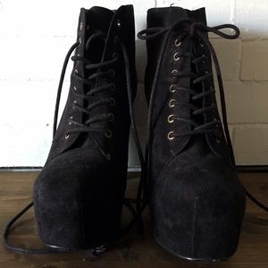 Lace up Platform Boots