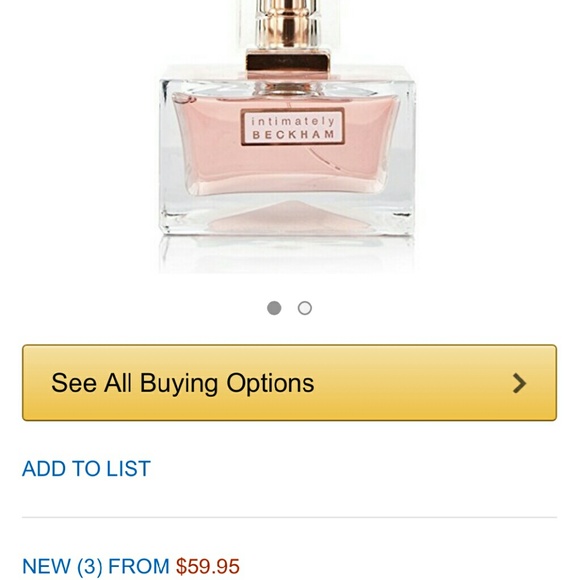 Intimately beckham fragrance