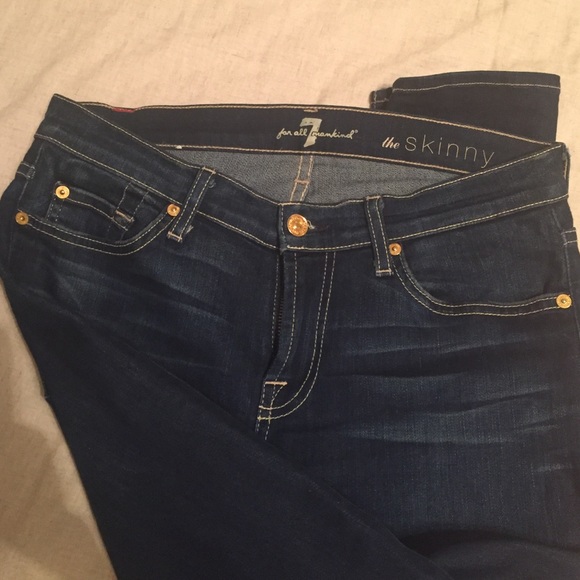 Perfect skinny jeans by 7 for all mankind - Picture 2 of 3