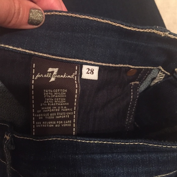 Perfect skinny jeans by 7 for all mankind - Picture 3 of 3
