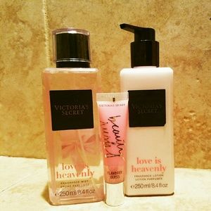 BodySpray, Lotion, and Lipgloss