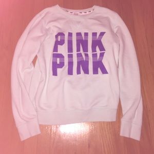 Mint Victoria's Secret PINK (S)crewneck sweatshirt