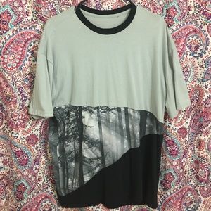 Asymmetrical tree tee