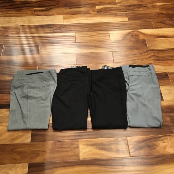 Dress pants, Bundle of 4. All size 4 Short.