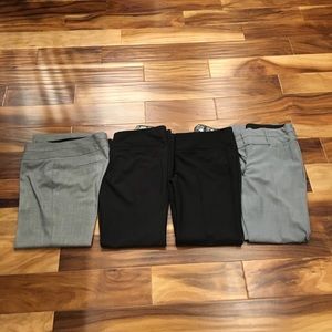 Dress pants, Bundle of 4. All size 4 Short.