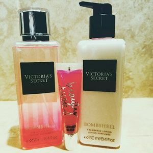 BodySpray, Lotion, and Lipgloss