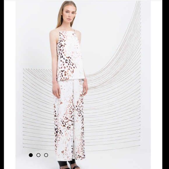 KEEPSAKE marbled animal pants
