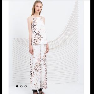 KEEPSAKE marbled animal pants