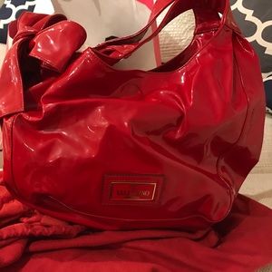 Valentino red 2012 purse never used