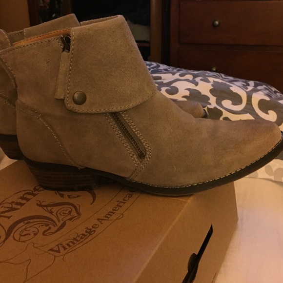 nine west vintage america collection booties