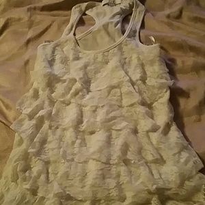 Lace tank