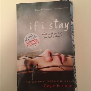 If I stay book by Gayle Forman