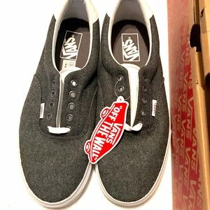 Gray Varsity Vans Men 9 women 11