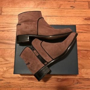 Rag & Bone suede ankle booties
